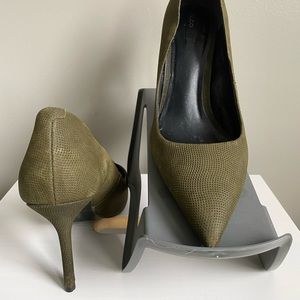 Army Green Stiletto heels